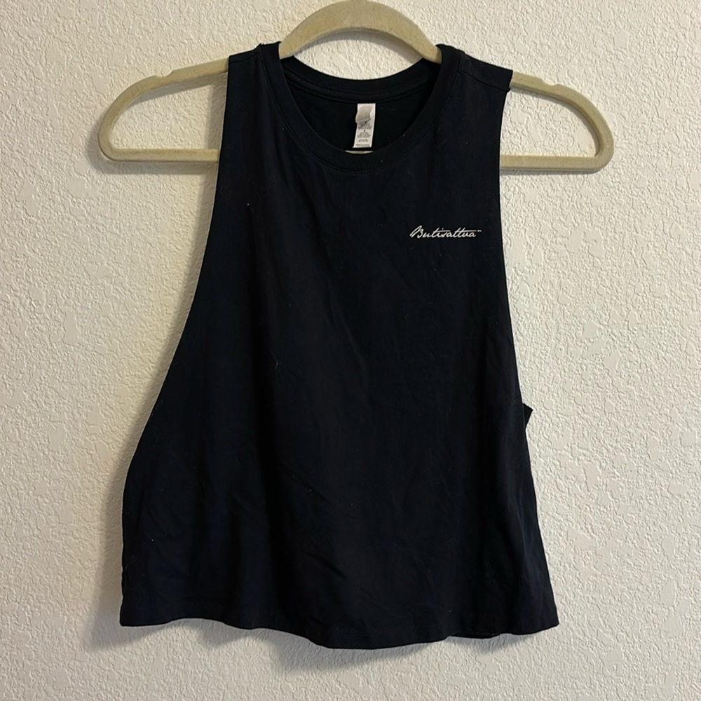 Buti yoga Cutout tank top “butisattva”